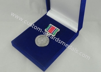 Premi su ordinazione in lega di zinco della medaglia 3D con la placcatura d'argento antica