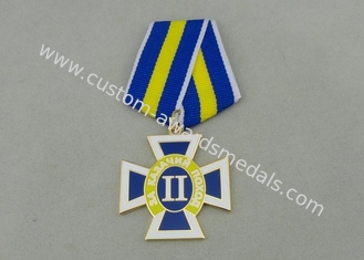 Le medaglie su ordinazione dei premi di doratura muoiono bollo, nastri che i militari assegnano la medaglia