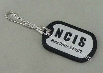 NCIS ha personalizzato le medagliette per cani da alluminio timbrato, banda del silicone abbinata