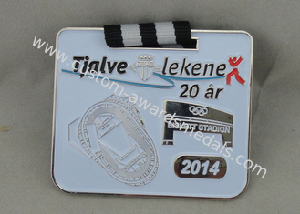 Medaglia corrente 2014 di Tjalve Lekene con i 2,5&quot; 3,00 millimetri in lega di zinco