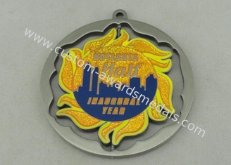 La medaglia in lega di zinco di sport di Hotlanta/parte di filatura brilla medaglia/medaglia della Germania