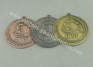 premi su ordinazione della medaglia di spessore di 3,0 millimetri, medaglia antica in lega di zinco di St Petersburg