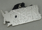 Oggetto d'antiquariato 3D di placcaggio d'ottone della medaglia di risultato del Taekwondo di karatè per la riunione di carnevale