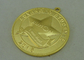 3D materiale in lega di zinco delle medaglie della pressofusione con doratura 50 millimetri