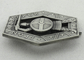 Il distintivo in lega di zinco del guerriero 3D, metallo d'argento antico della clip del ricordo di placcatura Badges