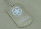 L'esercito ha personalizzato le medagliette per cani, nichelatura in lega di zinco della medaglietta per cani della pressofusione