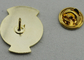 Pin duro d'imitazione del risvolto dello smalto di Minden XII del metallo, perni personali del risvolto con oro, nichel, placcatura d'ottone