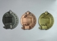 3D placcati oro antico in lega di zinco muoiono militari della colata, mettono in mostra, medaglie dei premi senza smalto