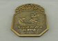 I distintivi di Pin del club dell'oro 3D dell'oggetto d'antiquariato del peltro dei distintivi del ricordo della pressofusione promozionali