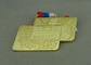 3D muoiono medaglie della colata da in lega di zinco per il carnevale CFK, con la placcatura d'ottone antica