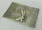 3D in lega di zinco muoiono placcatura d'ottone antica delle medaglie della colata per il Giorno dei Caduti