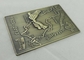 3D in lega di zinco muoiono placcatura d'ottone antica delle medaglie della colata per il Giorno dei Caduti