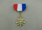 Le medaglie su ordinazione d'ottone 3D dei premi muoiono medaglie timbrate dei premi spessore di 10mm - di 1,2