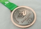Le medaglie 3d del nastro di Khanty Mansiysk ramano placcato, nastro della stampa del trasferimento di calore