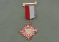 Il carnevale assegna le medaglie nella progettazione 3D, medaglie in lega di zinco della concorrenza con la placcatura d'argento