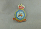 Il Pin morbido trasparente in lega di zinco dello smalto, militare onora i distintivi di Pin di Royal Air Force