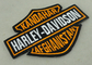 Le toppe su misura/Harley Davidson del ricamo dello zecchino di applique Badges