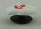 La scarpa di gomma decora il Pin del risvolto del PVC 3D, banda di polso promozionale della struttura della foto del PVC