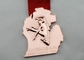 Il karatè in lega di zinco muore medaglie 3D della colata con il logo di stampa per la riunione di sport