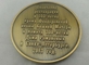 I distintivi in lega di zinco del ricordo della Russia con 3D progettano e l'oro dell'oggetto d'antiquariato per i premi