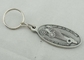 Smalto molle promozionale di Keychain di placcatura d'argento antica con il logo su ordinazione
