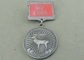 le medaglie di Awrds di applicazione di legge dell'argento dell'oggetto d'antiquariato della polizia 3D muoiono in lega di zinco timbrato