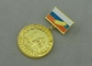 medaglie dei nastri dei premi da 32 millimetri con smalto sintetico e doratura