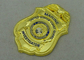 La polizia della guardia costiera di U.S.A. Badge doratura della pressofusione 3/4 di pollice