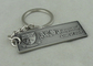 ACS di placcaggio d'argento antichi Keychain promozionale in lega di zinco la pressofusione 2,0 millimetri