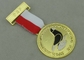 L'abitudine sintetica dello smalto DRF assegna la doratura delle medaglie in lega di zinco con la medaglia del nastro