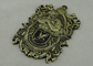 3D a 3.5 pollici muoiono medaglie della colata in lega di zinco e placcatura d'ottone antica per OKINAWA