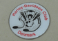 Distintivi incisi fotograficamente del ricordo 3.0inch, distintivo dell'epossidico del club di Harley Davidson