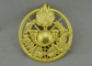 I distintivi completi a 2.5 pollici del premio 3D, distintivi nebbiosi dei militari dell'oro della pressofusione