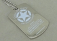 I militari hanno personalizzato le medagliette per cani nichelatura dello smalto della pressofusione