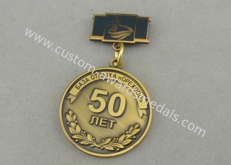 Le medaglie su ordinazione in lega di zinco dei premi muoiono costare i militari antichi del lato 3D del doppio dell'oro