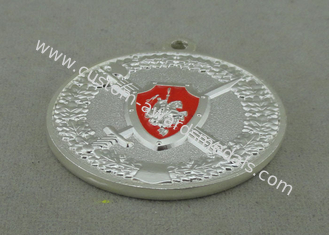 La celebrazione dell'esercito della Russia muore medaglie personalizzabili delle medaglie della colata con la placcatura d'argento