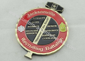 Jacksonville ha personalizzato le monete ricevute per eccellenza, il bordo del taglio del diamante