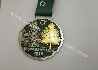 le medaglie della corsa di placcatura del doppio 3D, muoiono medaglie timbrate dei premi di triathlon