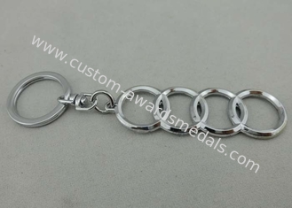 Keychain alla moda e promozionale/catena chiave di Audi con la placcatura di cromo