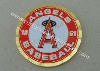 Il baseball di angeli ha personalizzato le monete per la raccolta, 4,0 millimetri di spessore