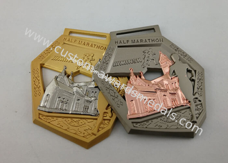Placcatura su ordinazione dell'oggetto d'antiquariato delle medaglie 3D di evento dei premi agricoli reali