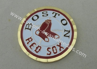 Le monete personali Boston Red Sox a 2.0 pollici da d'ottone muoiono smalto molle impressionante