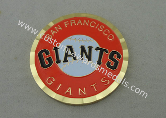 Muoiono le monete personali San Francisco Giants impressionanti a 2.0 pollici e la doratura