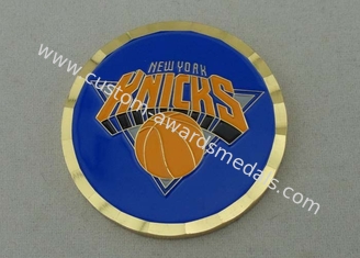 La pallacanestro dei New York Knicks conia con il bordo molle ingranaggio/dello smalto
