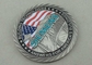 Il rame timbrato ha personalizzato la moneta, 1 placcatura dell'argento di pollice di 1/2 e la moneta di prova 3D per 88 Jahre