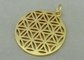 I distintivi dell'oro del ricordo della pressofusione di alluminio con il foro di Pouched di precisione