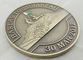 3D raddoppiano la moneta parteggiata di Orakzai della cima di Barlas, monete personali con smalto/Silkscreen/la stampa offset