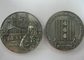 Ottone di entrambi i lati 3D/rame su misura/moneta commemorativa in lega di zinco con oro antico, nichel, placcatura d'ottone