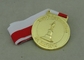 3D ordine del campione del ODM dell'OEM delle medaglie dei premi dell'oro della pressofusione disponibile