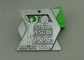 Medaglia maratona dura d'imitazione d'argento antica delle medaglie del nastro 900*25